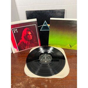 Pink Floyd Dark Side Of The Moon Vinyl LP 1973 With Posters